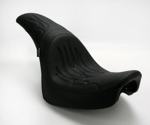 Drag Specialties - Drag Specialties Predator Seat - Flame Stitch - 0802-0466