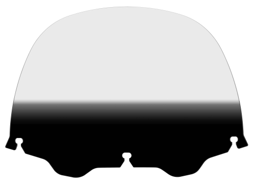 Memphis Shades - Memphis Shades Standard Windshield - 12in. - Gradient Black - MEP8121