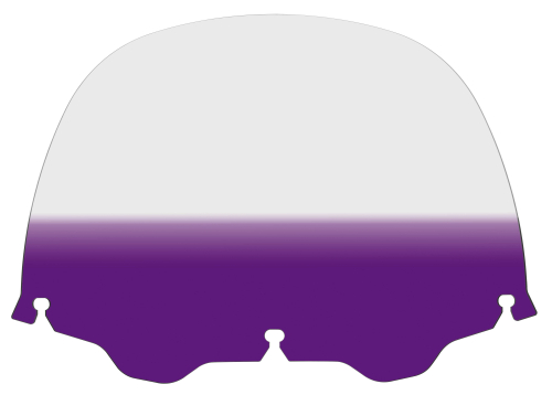 Memphis Shades - Memphis Shades Standard Windshield - 12in. - Gradient Purple - MEP8124