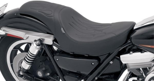 Drag Specialties - Drag Specialties Predator Seat - Flame Stitching - 0805-0056