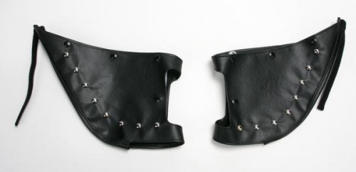 Drag Specialties - Drag Specialties Lowers for Lindby Highway Bars - Studded - 3550-0038