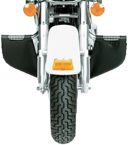Drag Specialties - Drag Specialties Lowers for Lindby Linbar - Studded - 35500009