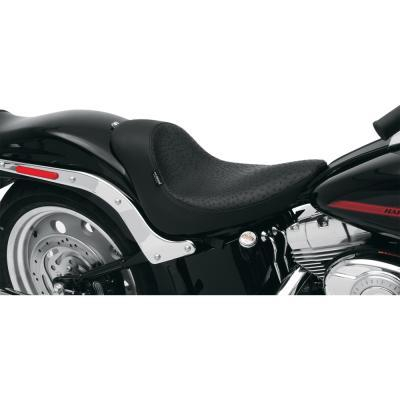 Drag Specialties - Drag Specialties Solo Seat - Faux Ostrich - 0802-0396