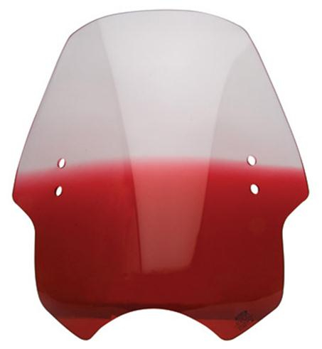 Memphis Shades - Memphis Shades Hell Cat Bar Mount Windshield - Gradient Ruby - MEM1712