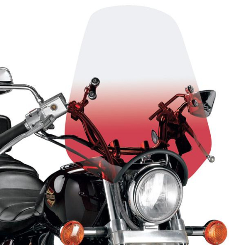 Memphis Shades - Memphis Shades Classic Deuce Bar Mount Windshield - Gradient Black - MEM2121