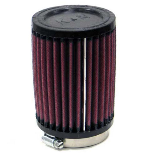 K&N Engineering - K&N Engineering Universal Round Straight Air Filter - Rubber End Cap - RB-0710