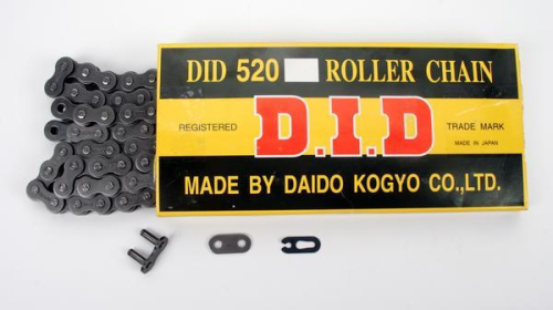 D.I.D - D.I.D 520 Standard Series Non O-Ring Chain - 104 Links - D18-521-104