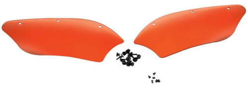 Memphis Shades - Memphis Shades Wind Deflectors for Memphis Shades Batwing Fairing - Burnt Orange - MEM7027