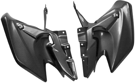 Maier Mfg - Maier Mfg Front Fender - Black Carbon Fiber - 11766-30