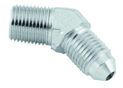 Twin Power - Twin Power Brake Fittings - 1/8in. NPT male 45deg. - PF18A45