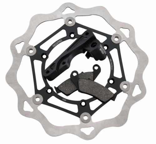 Galfer Brakes - Galfer Brakes Oversize Wave Brake Rotor Kit - KIT0S4