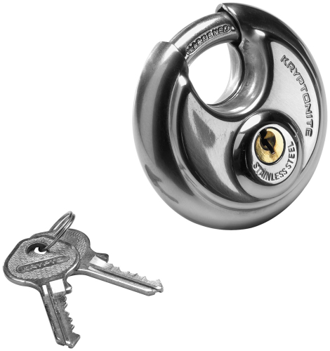 Kryptonite - Kryptonite Stainless Steel Padlock - Round - 70mm - 720018850434