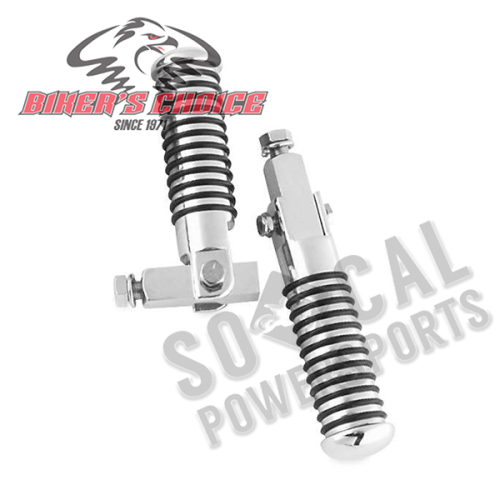 Bikers Choice - Bikers Choice O-Ring Custom Fold-Up Pegs - Block Mount - 66410S4