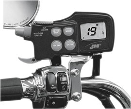 J&M - J&M License Plate Mount CB Antenna Kit - LPCBA-200 CB Antenna Kit with 2 Ft. Staff - LPCBA-200