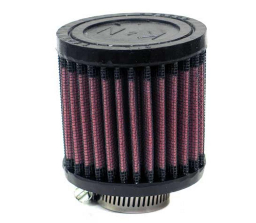 K&N Engineering - K&N Engineering Custom Clamp-On Air Filter - Round - Rubber End Cap - R-1040