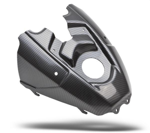 Maier Mfg - Maier Mfg Tank Cover - Black Carbon-Fiber - 19459-30