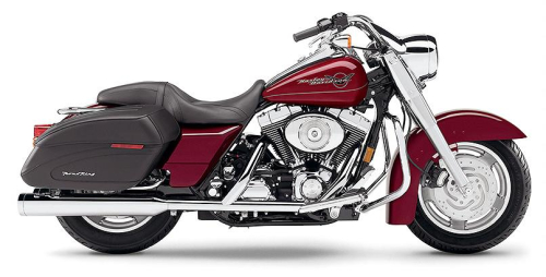 Cobra - Cobra 4in. Slip-Ons - Straight Cut - Billet Tips - Chrome - 6202