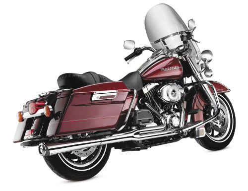 SuperTrapp - SuperTrapp 2-Into-1 Supermeg Exhaust System - Chrome - 128-71572