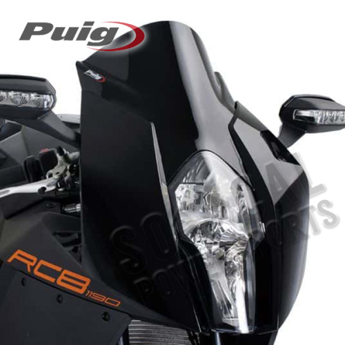 PUIG - PUIG Z-Racing Windscreen - Black - 4944N