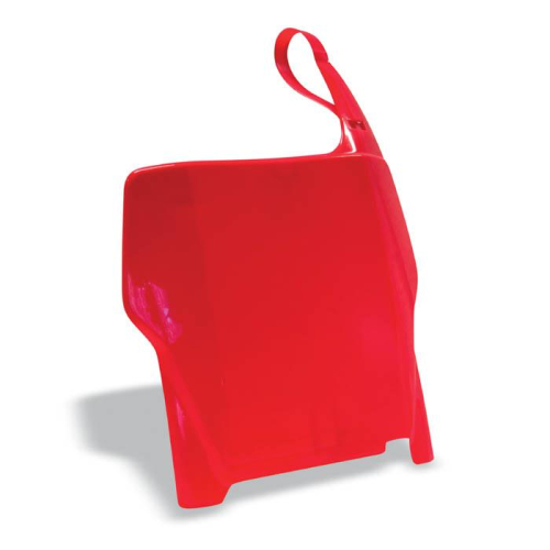 UFO Plastics - UFO Plastics Front Number Plate - Red - HO04621-070