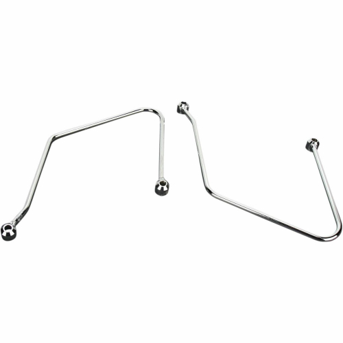 Cobra - Cobra Saddlebag Supports - Chrome - 02-6430