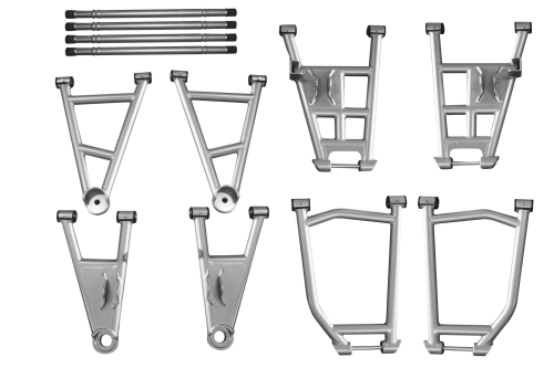 Lone Star Racing - Lone Star Racing Standard +3in. Suspension Kit - Silver - 51-101231