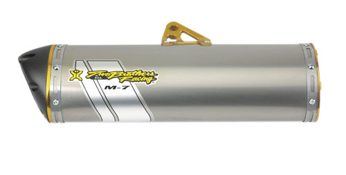 Two Brothers Racing - Two Brothers Racing M-7 V.A.L.E. Slip-On - Aluminum - 005-2560406V