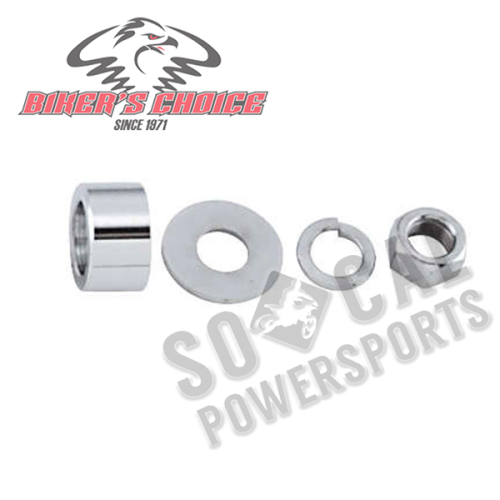 Bikers Choice - Bikers Choice Front Axle Hardware - 64075
