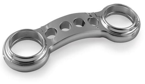 Custom Cycle - Custom Cycle Chrome Billet Aluminum Fork Truss - 41mm - TB2600-1