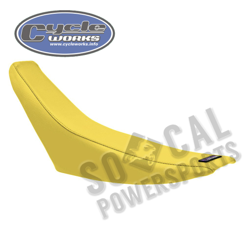 Quad Works - Quad Works Cycle Works Seat Cover - Yellow - 35-31293-05