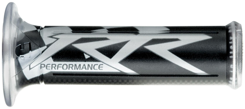 Harris Grips - Harris Grips Sport Bike Grips - Silver - RR Performance - 01687-RRAG