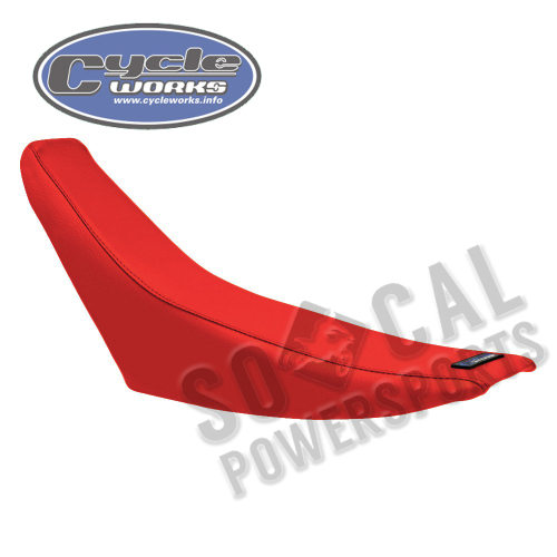 Quad Works - Quad Works Cycle Works Seat Cover - Red - 35-91291-02