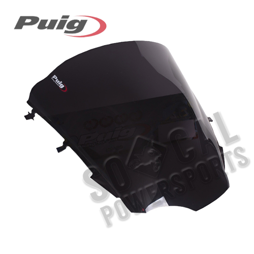 PUIG - PUIG Racing Windscreen - Dark Smoke - 4375F