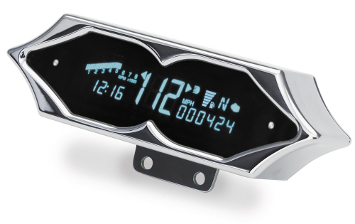 Dakota Digital - Dakota Digital MCV-7200 Spike Style Universal Information Systems Gauge - Chrome - MCV-7200