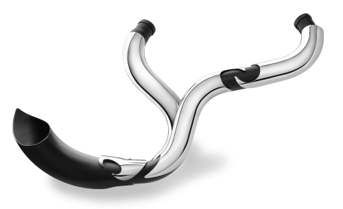 SuperTrapp - SuperTrapp Road Legends Phantom Pipe Exhaust System - Black Ceramic - Right Side Drive - Custom - 138-71447