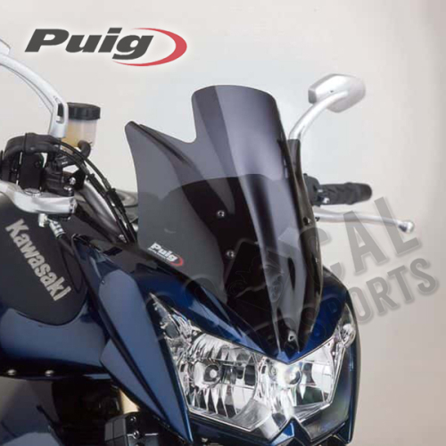 PUIG - PUIG Racing Windscreen - Dark Smoke - 4361-F