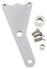 JayBrake - JayBrake Rear Bracket Kit for Quad Brake Caliper - 10in Rotor - Chrome - J-300-412