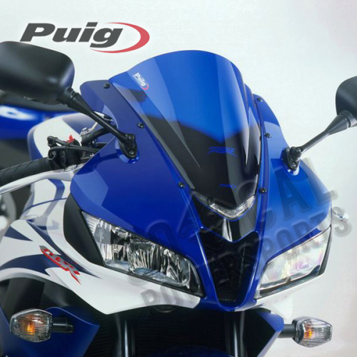 PUIG - PUIG Racing Windscreen - Blue - 4356-A