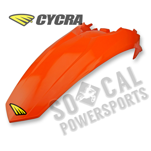 Cycra - Cycra Powerflow Rear Fender - Red - 1810-32
