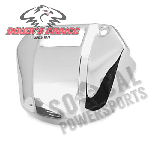 Bikers Choice - Bikers Choice Head Lamp Bracket Covers with Cutaway - 13302S4