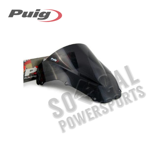 PUIG - PUIG Racing Windscreen - Dark Smoke - 0201F