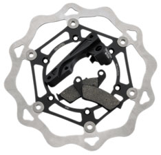 Galfer Brakes - Galfer Brakes Oversize Wave Brake Rotor Kit - KIT0S3