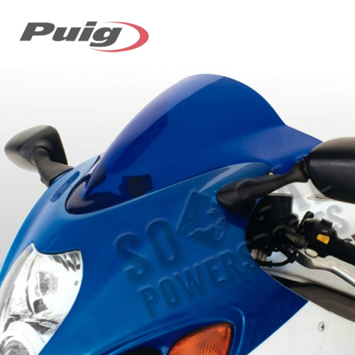PUIG - PUIG Racing Windscreen - Blue - 0953-A