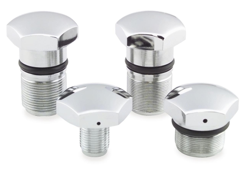 Colony - Colony Chrome Fork Tube Caps - 7622-1