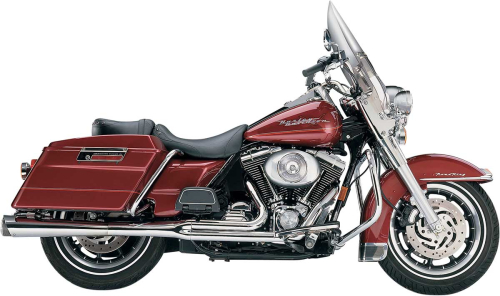 SuperTrapp - SuperTrapp 2-Into-1 Supermeg Exhaust System - Chrome - 828-71453