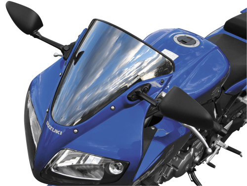 Sportech - Sportech Classic Chrome Windscreen - Black Chrome - 45471112
