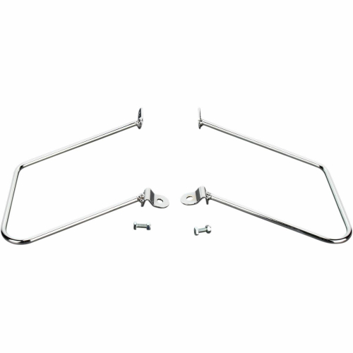 Cobra - Cobra Saddlebag Supports - Chrome - 02-6130