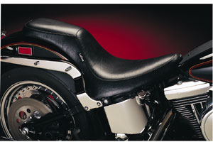 Le Pera - Le Pera 2-Up Silhouette Seat - Biker Gel - Vinyl - LGN-840