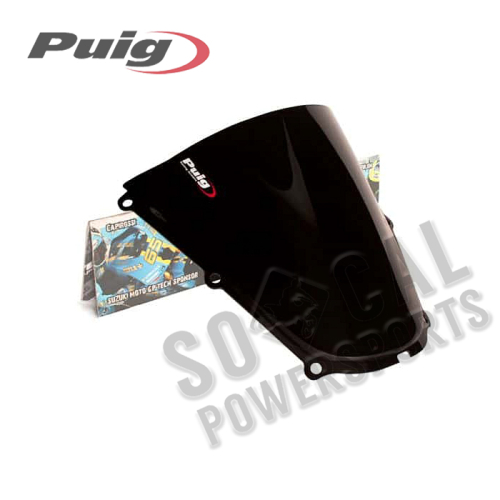 PUIG - PUIG Racing Windscreen - Black - 2058-S