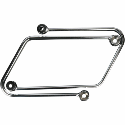 Cobra - Cobra Saddlebag Supports - Chrome - 02-6420